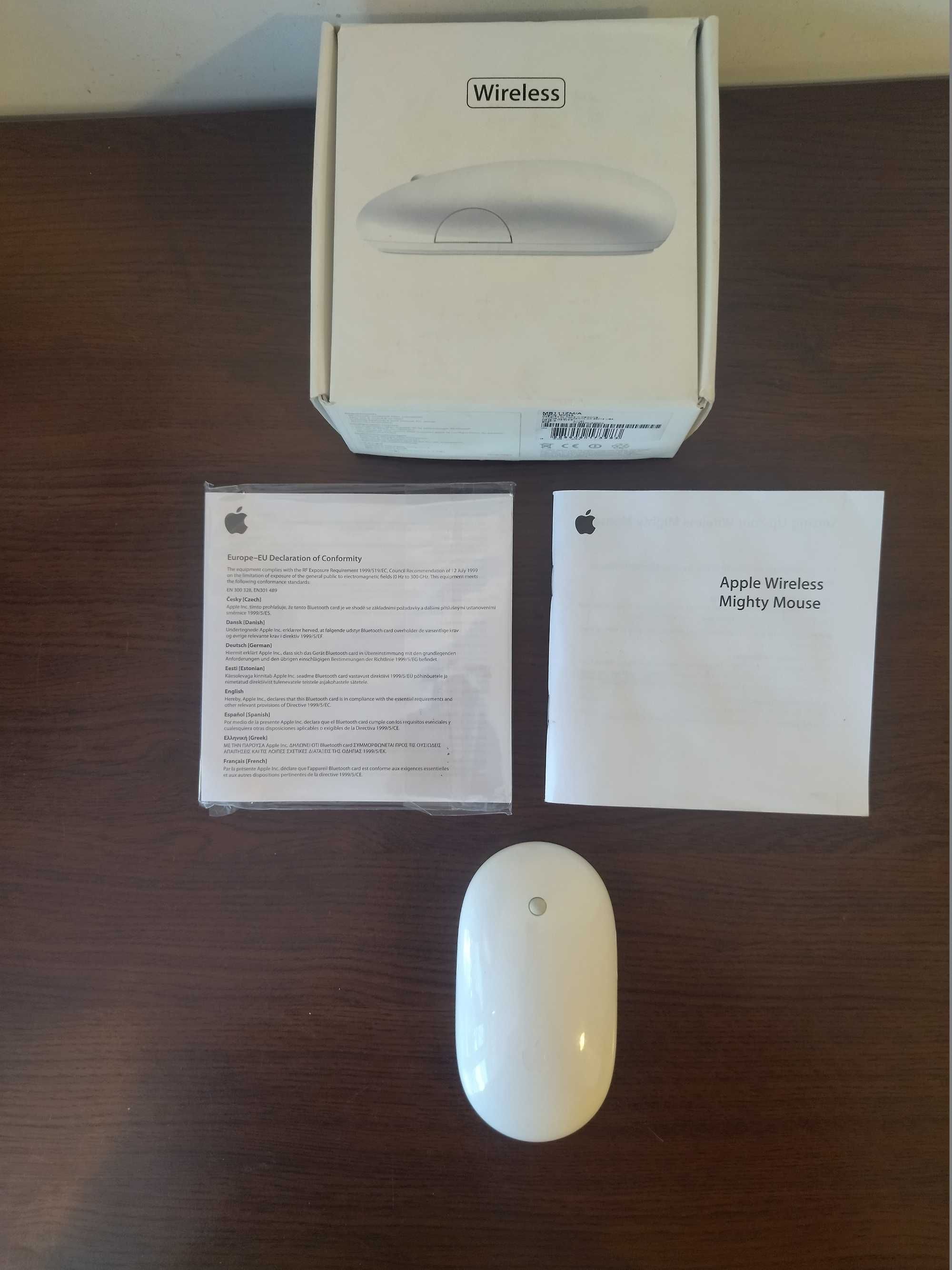 Продавам безжична мишка Apple Mighty Mouse,като нова