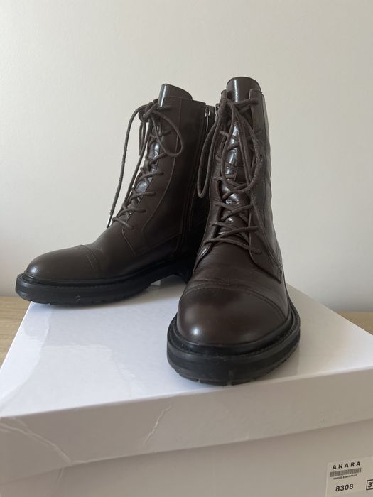 Ботинки женские кожаные демисезонные