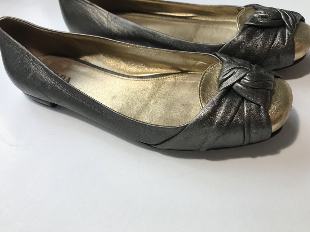 Balerini/ Pantofi PRADA original, din piele naturala