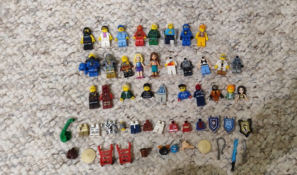 LEGO фигурки и части. Есть редкие