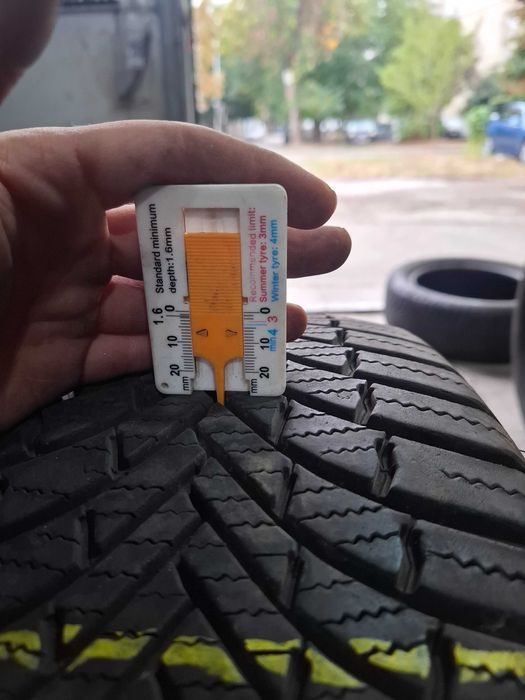 2 Всесезонни гуми Firestone 215/55/17 ДОТ22 7мм