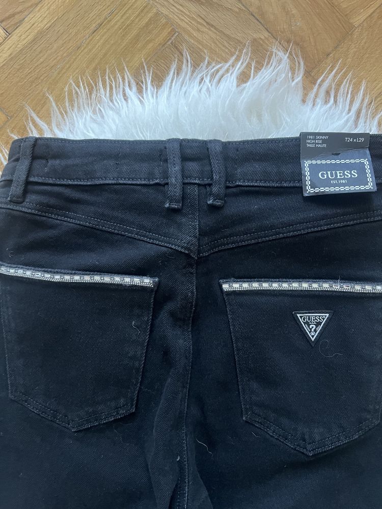 Черни дънки Guess, XS размер