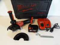 Milwaukee M18 FSAG 125 XB със 5 Ah и зарядно  - Акумулаторен ъглошлайф