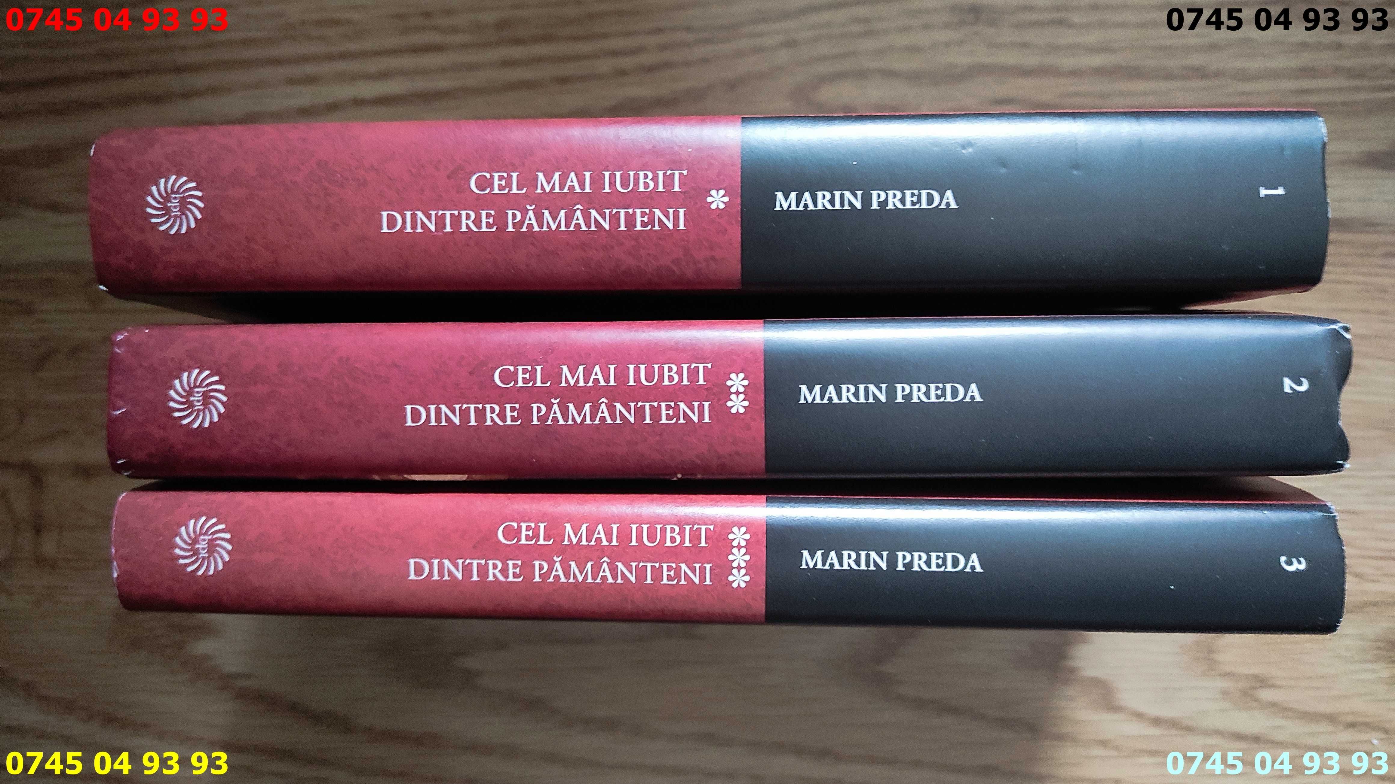 carte carti marin preda cel mai iubit dintre pamanteni 3vol pret pe 3