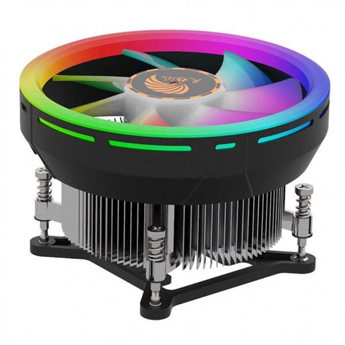 Cooler RGB 1150 1151 1155 1156 , LED, 124mm, RGB Nou Garantie