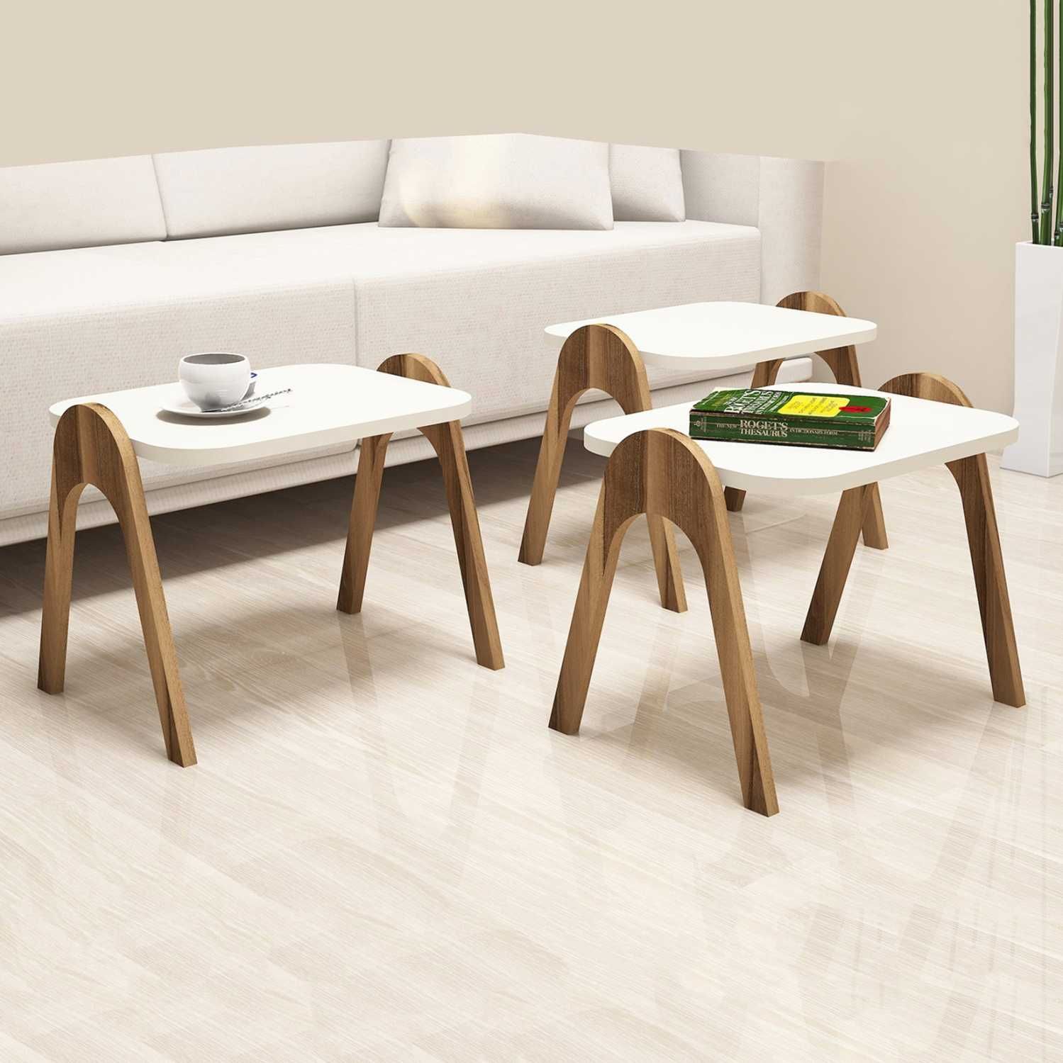 Сет помощни маси NESTING TABLES HM9068.02