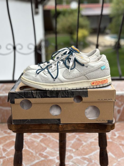 Nike Dunk Low Off-White Lot 16 Оригинални! DJ0950-111
