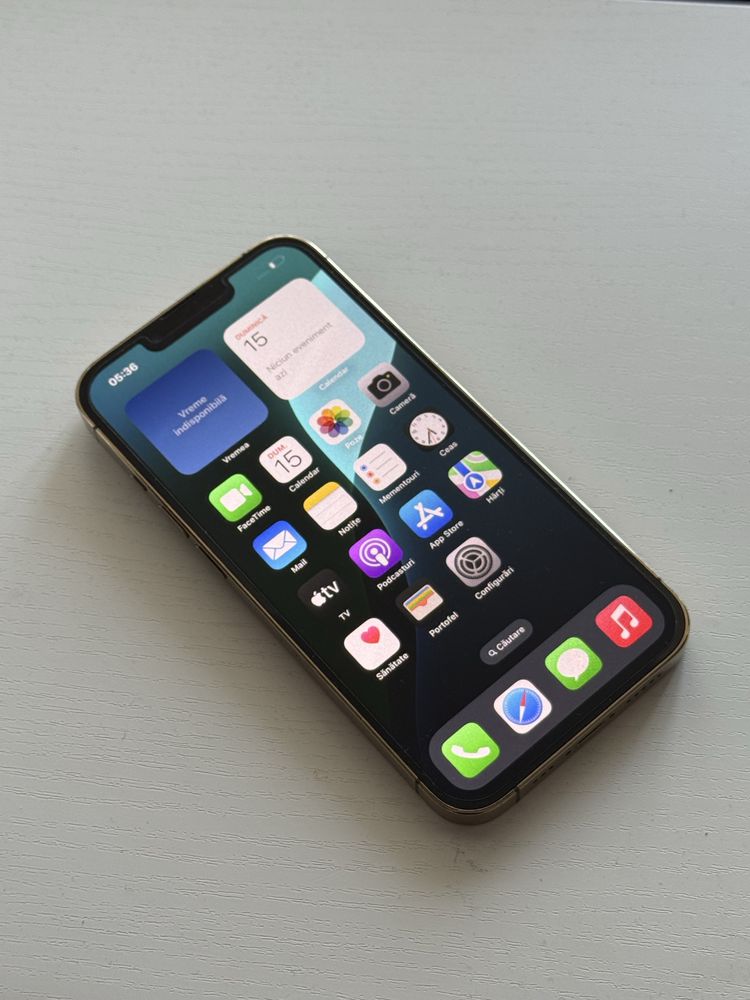 iPhone 13 Pro 128 gb Gold, impecabil! Baterie 100%