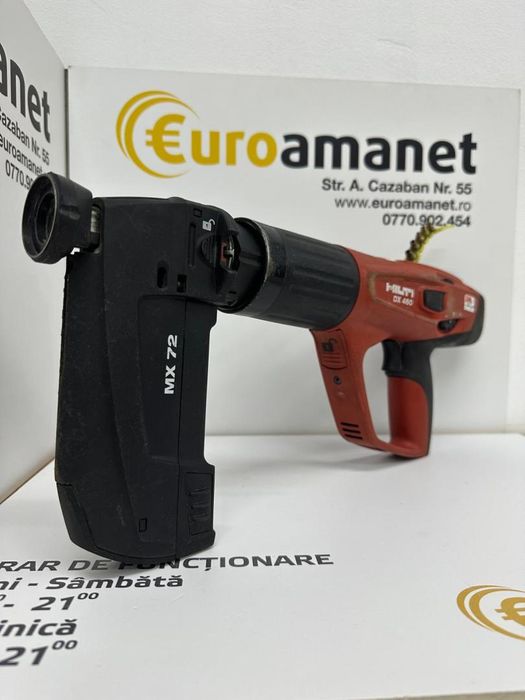 Instrument de fixare complet automat cu pulbere Hilti DX460 MX72 -I-