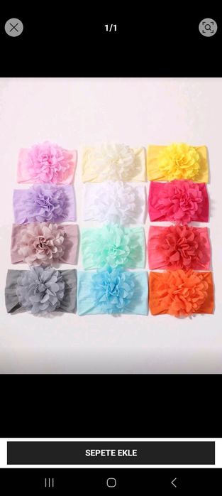 Бебешки паски за коса