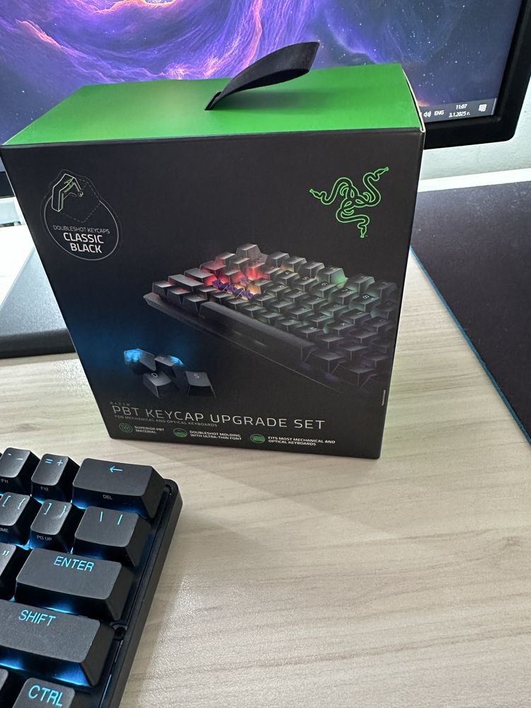 Steelseries Apex 9mini + pbt keycaps