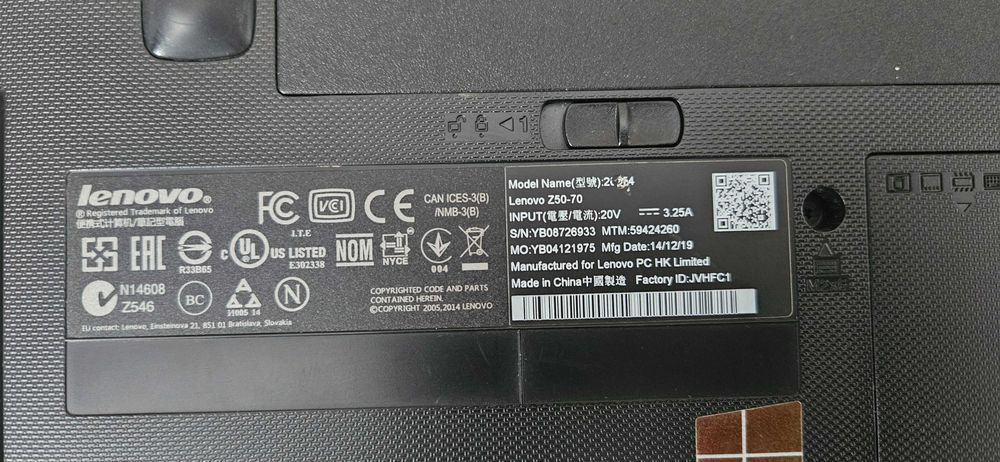 Lenovo IdeaPad Z50-70 -i5,Nvidia 840m 2gb,8GB RAM