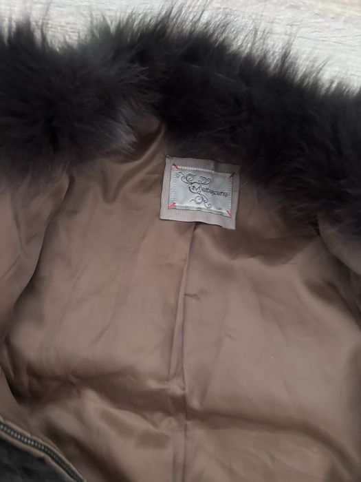 Relish дамско яке с естествен косъм