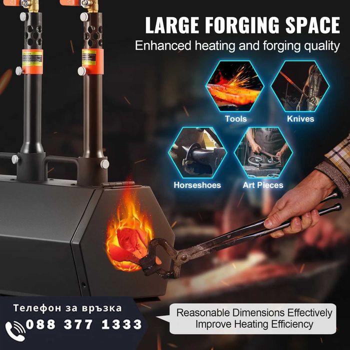 НЕМСКА Преносима пропан горелка + ПОДАРЪК ЛЕД ФЕНЕР