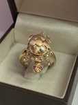 Inel aur 18kt.Turtle
