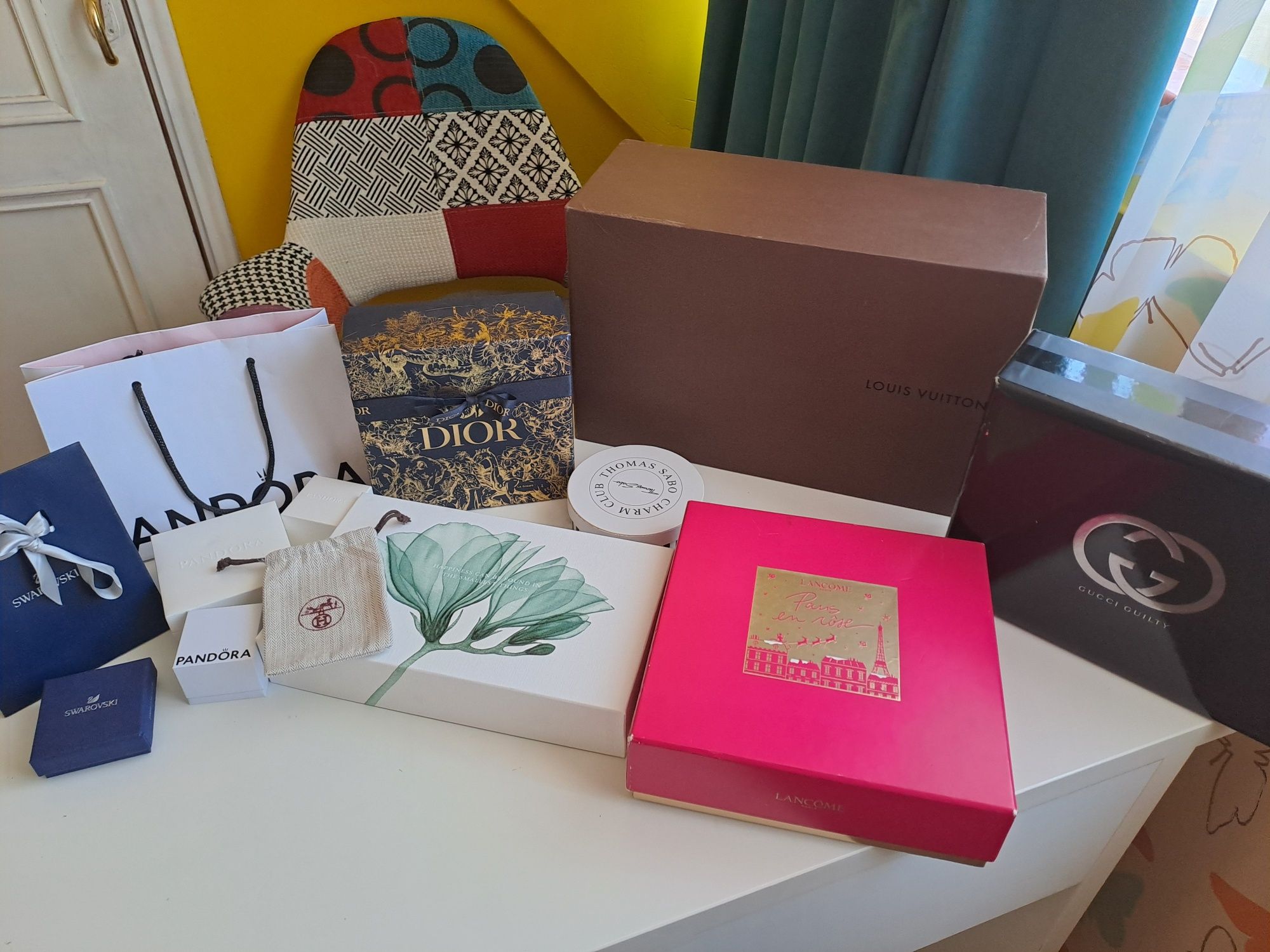 Луксозни кутии Louis Vuitton, Gucci, Dior