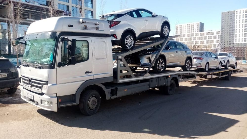 Услуги Эвакуатор  Выезд в РФ  Астана Алматы