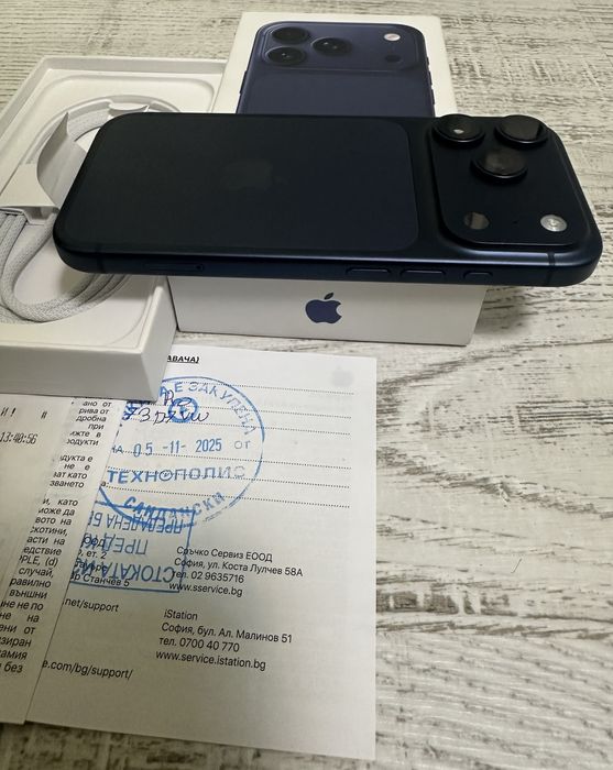 НОВ Iphone 17 Pro 256GB Blue 5G 24м. ТЕХНОПОЛИС