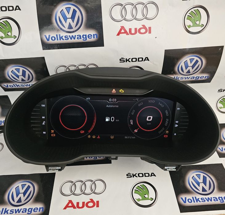 Ceasuri ceas bord digitale plasma AID bord skoda octavia  5E0920790A