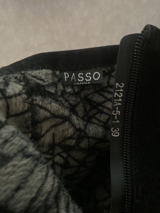 Ботильоны зимние на высоком каблуке и платформе