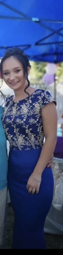 Rochie lungă tip sirenă marimea xs/s