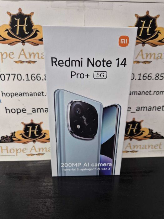 Hope Amanet P10/Redmi Note 14 Pro Plus SIGILAT