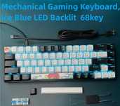Переносная Механическая Игровая Клавиатура HXSJ