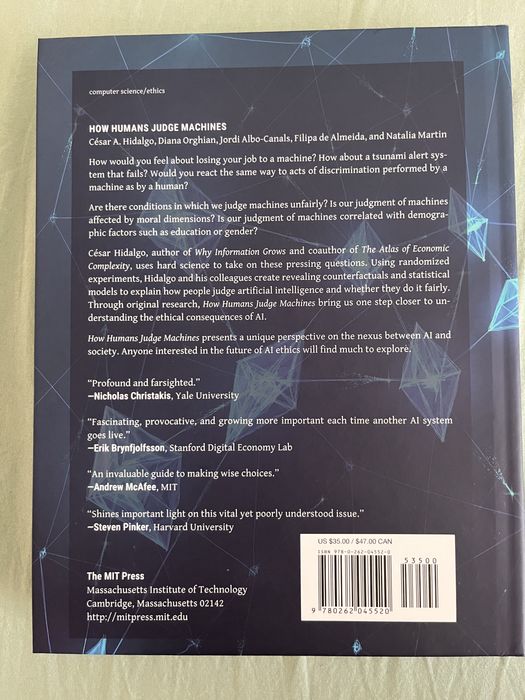 How humans judge machines - Cesar Hildago