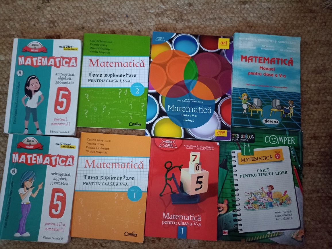 Culegeri matematica clasa a 5-a