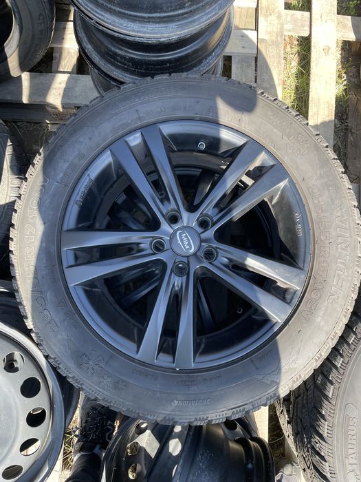 Комплект гуми 235/55/17 MS и джанти 5х108 Ford, Jaguar, Peugeot, Opel