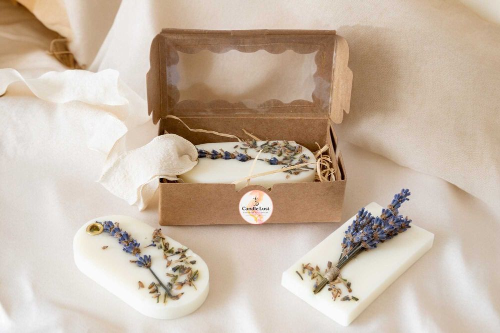 Tableta Parfumata /Odorizant Dulap – Lavanda si Lamaie cu Flori Uscate