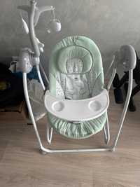 Електрическа бебешка люлка с шезлонг Kikka Boo