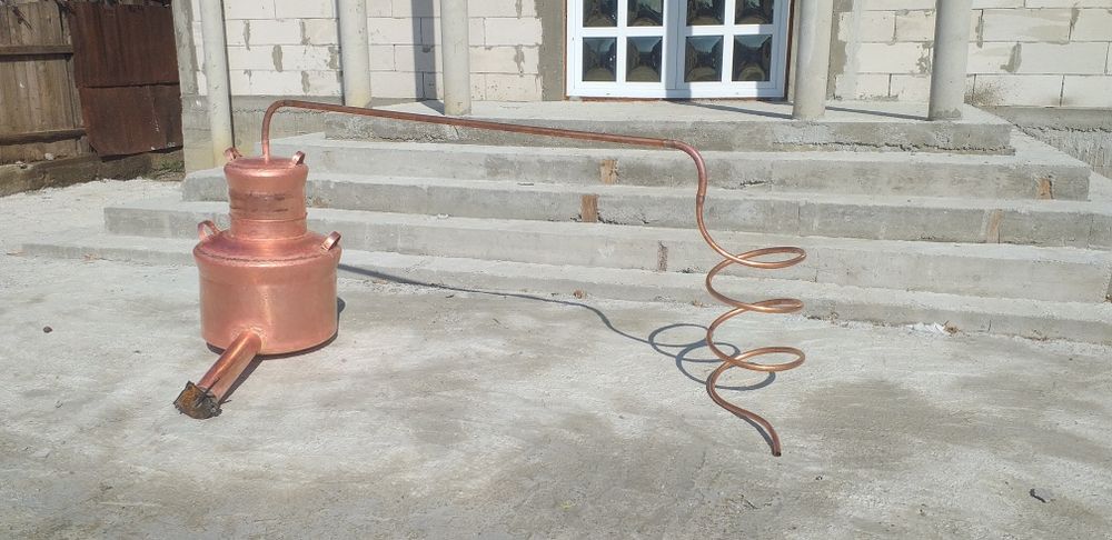 Vand cazan de țuică la 130 de Litri cu fundul de 4 mm