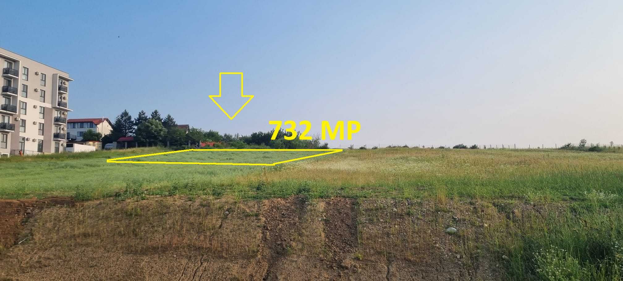 Vand 732 mp teren INTRAVILAN in Baile Felix zone inel metropolitan