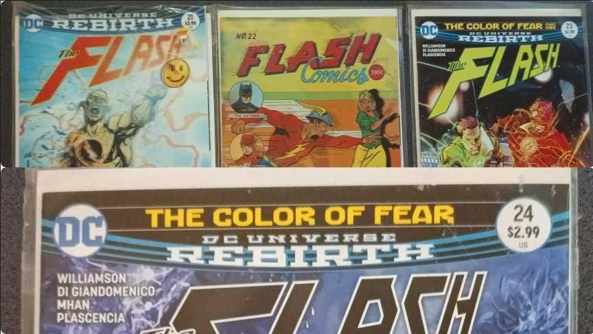 The Flash Dc Comics Universe Rebirth  Vol 1-24 + Flash Rebirth #1