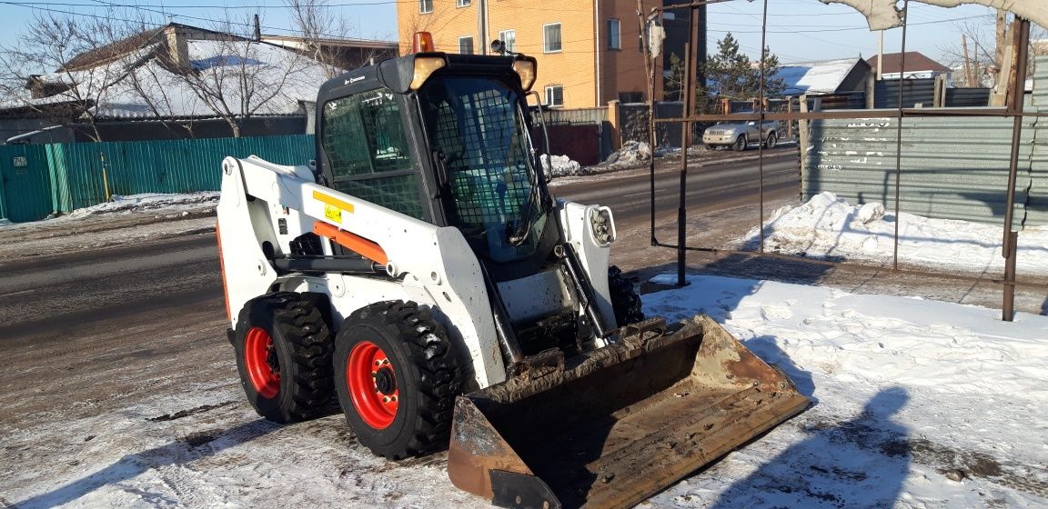 Услуги аренды минипогрузчика bobcat