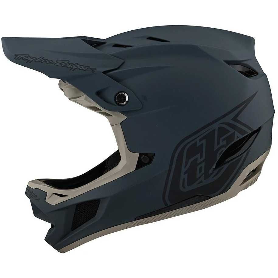 Troy Lee Designs - Stealth Gray D4 Composite Fullface M(57-58cm) Mips