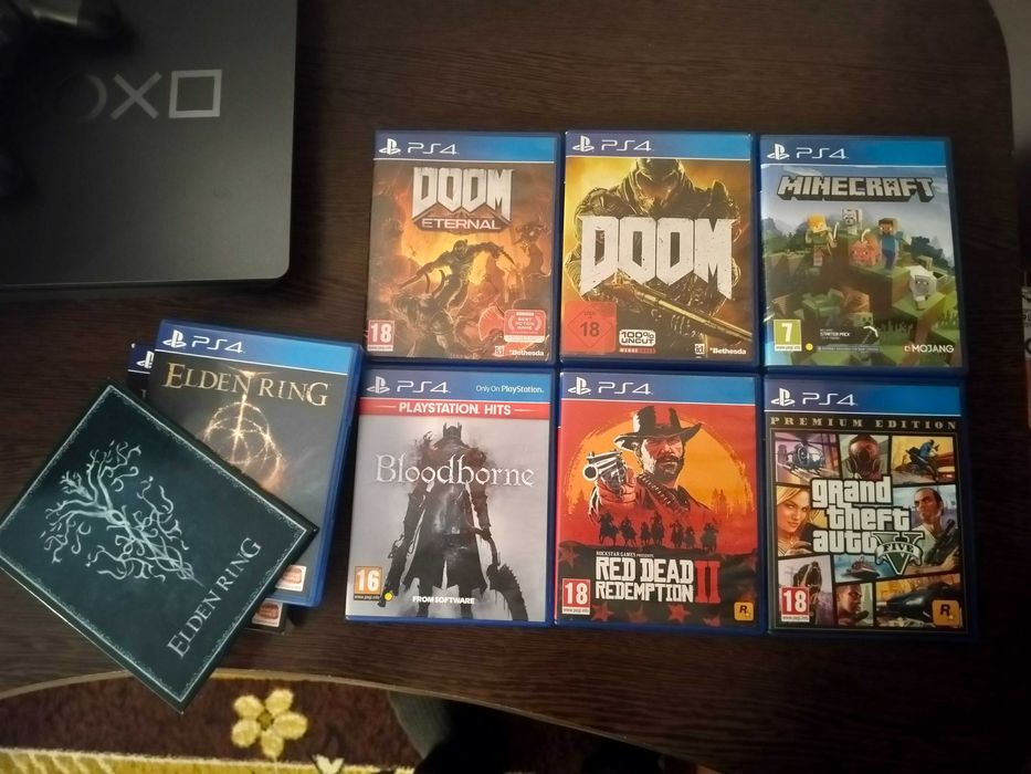 Editie Limitata PS4 Slim + controller + jocuri