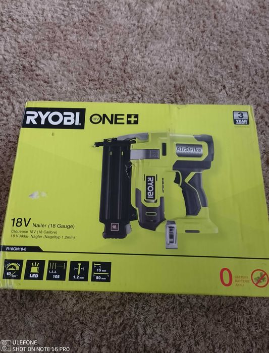 Pistol cuie electric Ryobi One+ R18GN18-0 Nou Sigilat