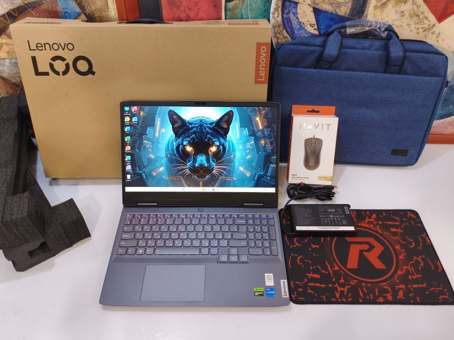 Игравой Core i5-12 SSD1000GB ОЗУ16ГБ Ноутбук LOQ RTX3050 Lenovo RGB