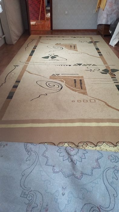 Әр түрлі размерде әр түрлі бағада кілемдер сатылады