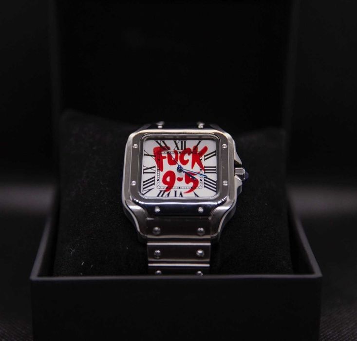 Seiko Mod автоматични часовници Time is Money F*ck 9-5