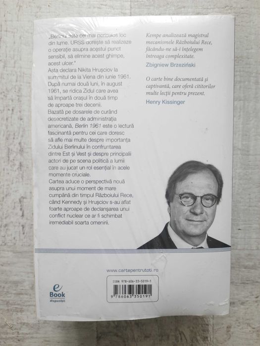 Frederick Kempe - Berlin 1961. Sigilată!