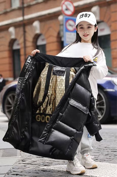 Зимняя куртка черная