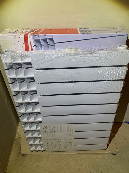 Отопительные батареи, алюминевые радиаторы, биметаллические батареи