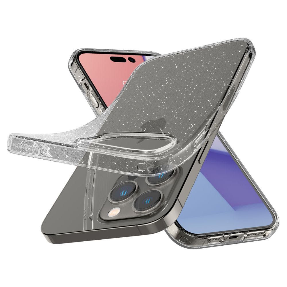 Блестящ Калъф за iPhone 14 Pro/Max Spigen liquid crystal glitter