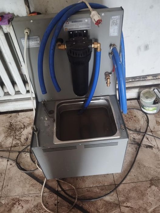 Промывка печки.