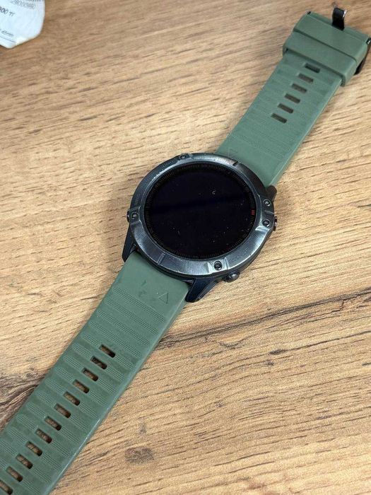 Часы Garmin Fenix 6x/Kaspi 0-0-12/ТехноАлтын/К/т:36-405