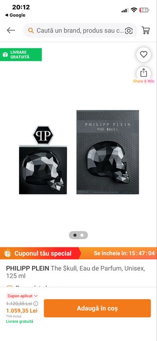 Parfum Philipp Plein The $kull 125ML