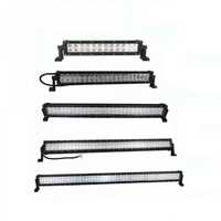 LED BAR 40 / 60 / 80 / 105 / 125 cm ledbar curbat / drept bara led